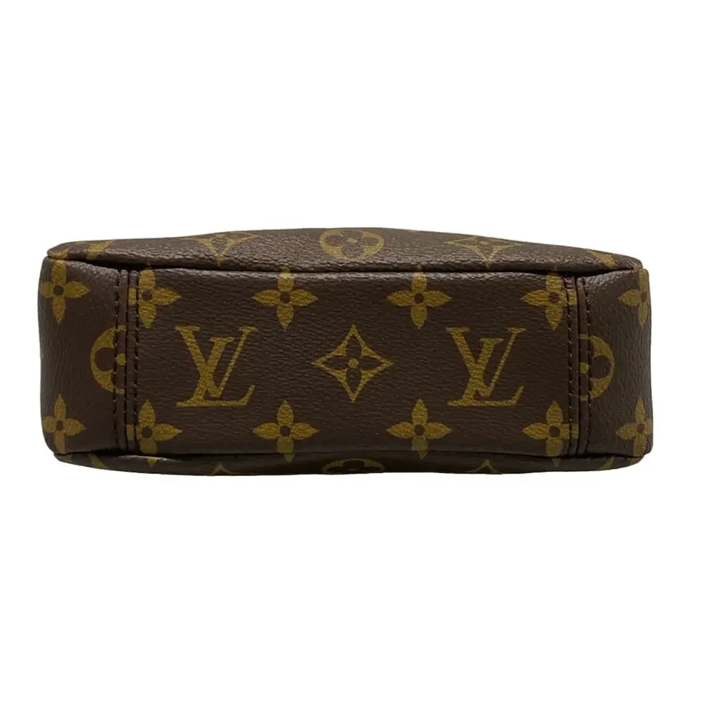 Louis Vuitton Nano Pallas Monogram Shoulder Bag M61254 Monogram Canvas